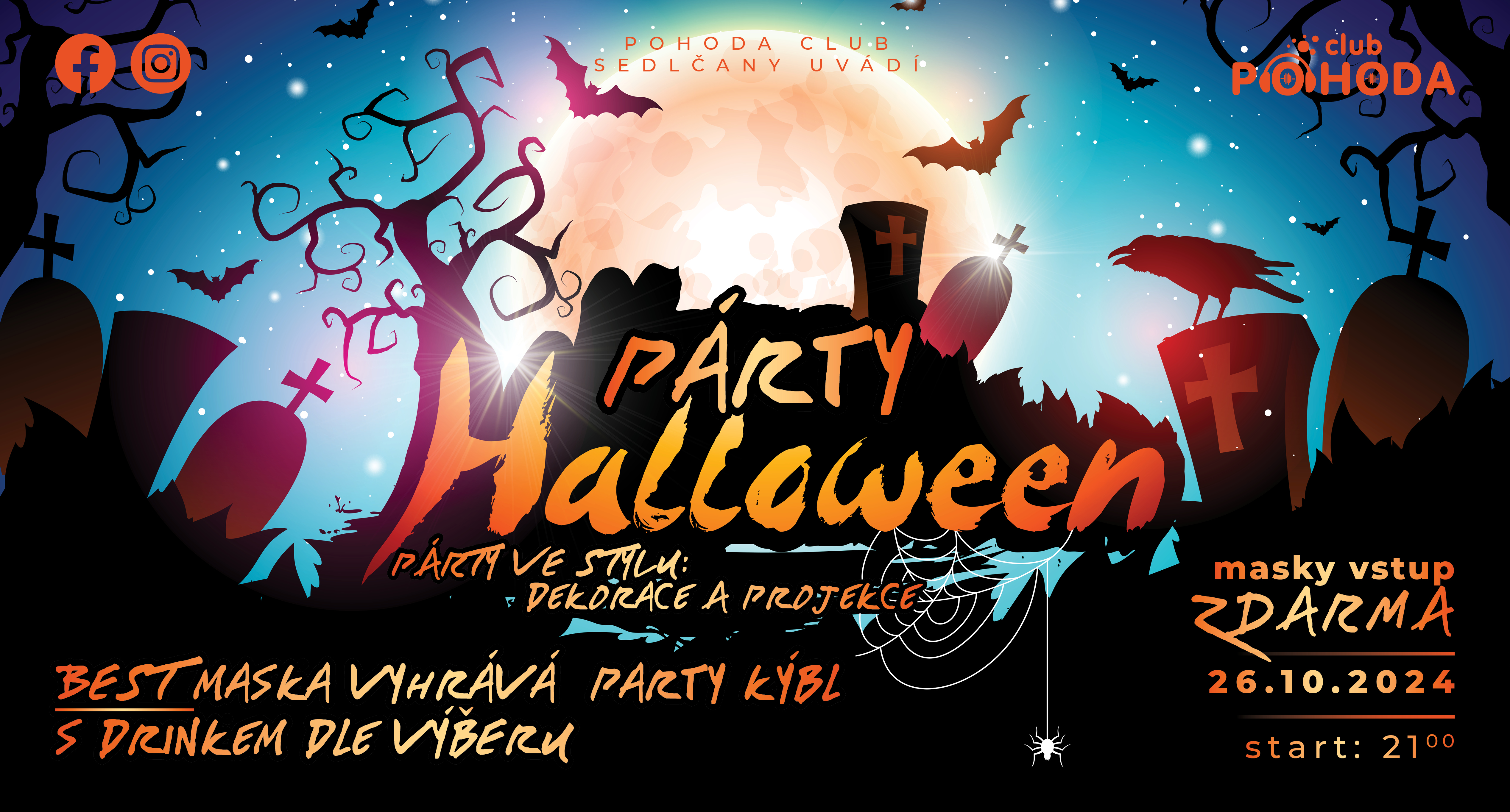 Pohoda_Club_HALLOWEEN_2024_banner_FB